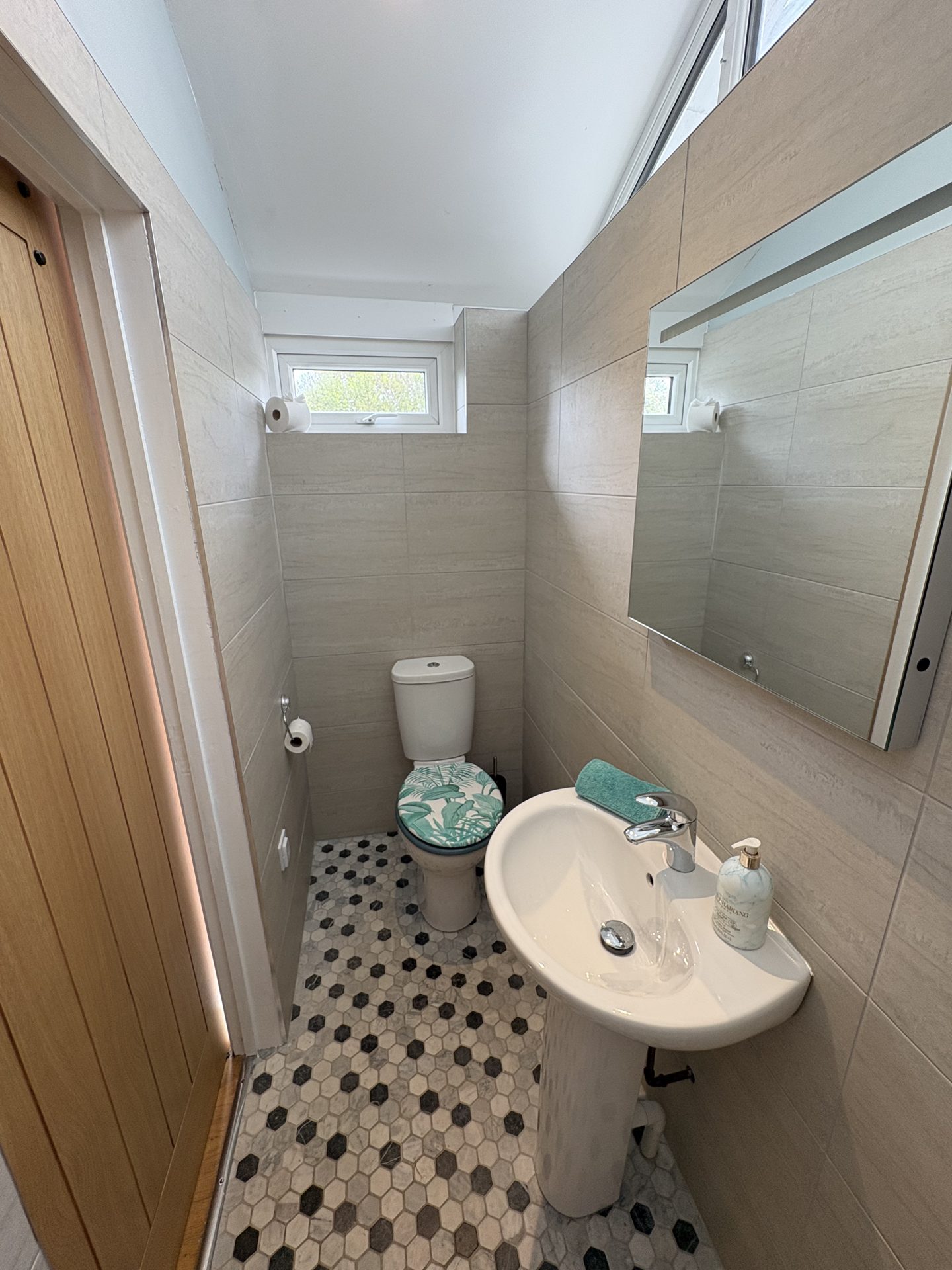 Ground floor cloakroom
